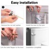 for TOTO Toilet Handle Replacement, Universal THU004#CP Trip Lvr for