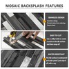 STICKGOO 2 Sheets Peel and Stick Backsplash Tile, Stick on