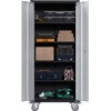 Reemoon Metal Storage Cabinet with Wheels, 71" Tall Garage Storage