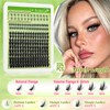 Manga Lash Clusters Kit Eyelash Clusters with Bottom Lashes 8-16mm