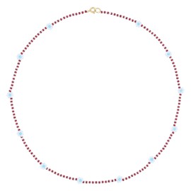 KELITCH Daisy Flower Miyuki Beads Choker Necklace Cute Chain Necklace Fashion Necklace Jewellery Women, miyuki