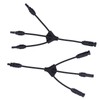 One Pair Solar Panel Connector 3 to 1 Y Branch
