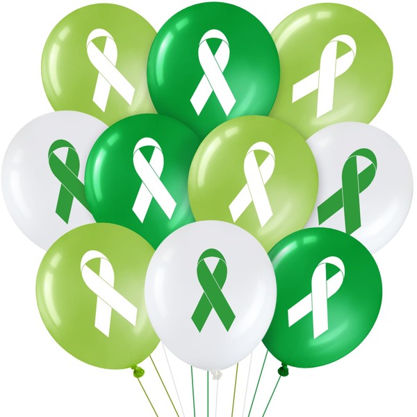 Suilung 45 Pcs Mental Health Awareness Month Latex Balloons Hope