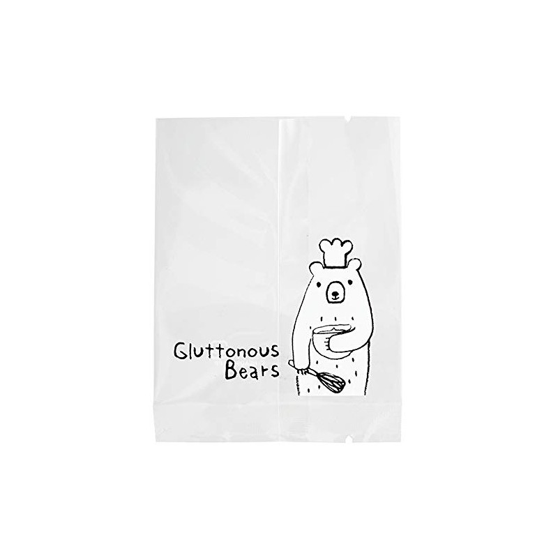 gratton bear clear bags-7 (100 count)
