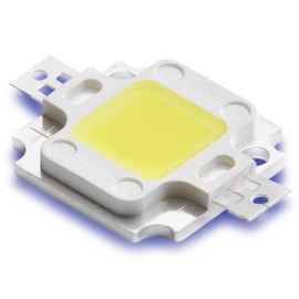 LEDGUHON 1 unidad LED de alta potencia de 10 W, 6000 K, 6500 K, módulo LED blanco COB para luces interiores