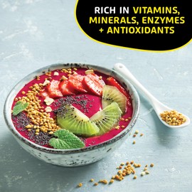 Helio Hives Bee Pollen 500g Granules - Nature's Superfood, Superior Taste - Western Australia Pure Bee Pollen for Optimal Health