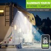 Leisure LED RV Exterior Porch Utility Light - White 12v