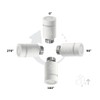 Matosio TRV603-WZ Smart Radiator Thermostat ZigBee Intelligent Thermostat, Control via