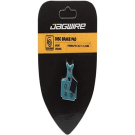 Jagwire Sport Organic Disc Brake pad-Formula R1 Brake Discs Unisex Adult, Blue