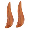 Healvian 2pcs Sandalwood Gua Sha Scraping Massage Board Tool for