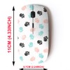 2.4G Wireless Mouse with Cute Pattern Design for All Laptops