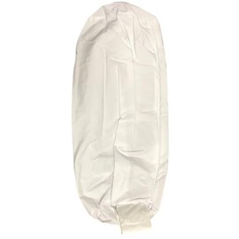 Jackson Roll Zip on Pillowcase (Pillow case only, Does not Include The Pillow) (White Polyester)