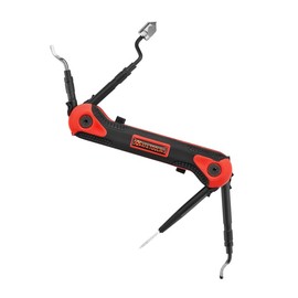 AFA Tooling - 4-in-1 Deburring Tool - Works on Metal, Resin, PVC Pipes, Copper, Plastic and 3D Printed Edges - Plumbing & 3D Printing Burr Removal Reamer Tool