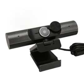 Jectse 2K Webcam with Microphone, 2K 30fps USB Webcam with Auto Focus, HiFi Speaker, Noise Reduction Microphone, Computer Web Camera with Private Cover, Plug and Play, for