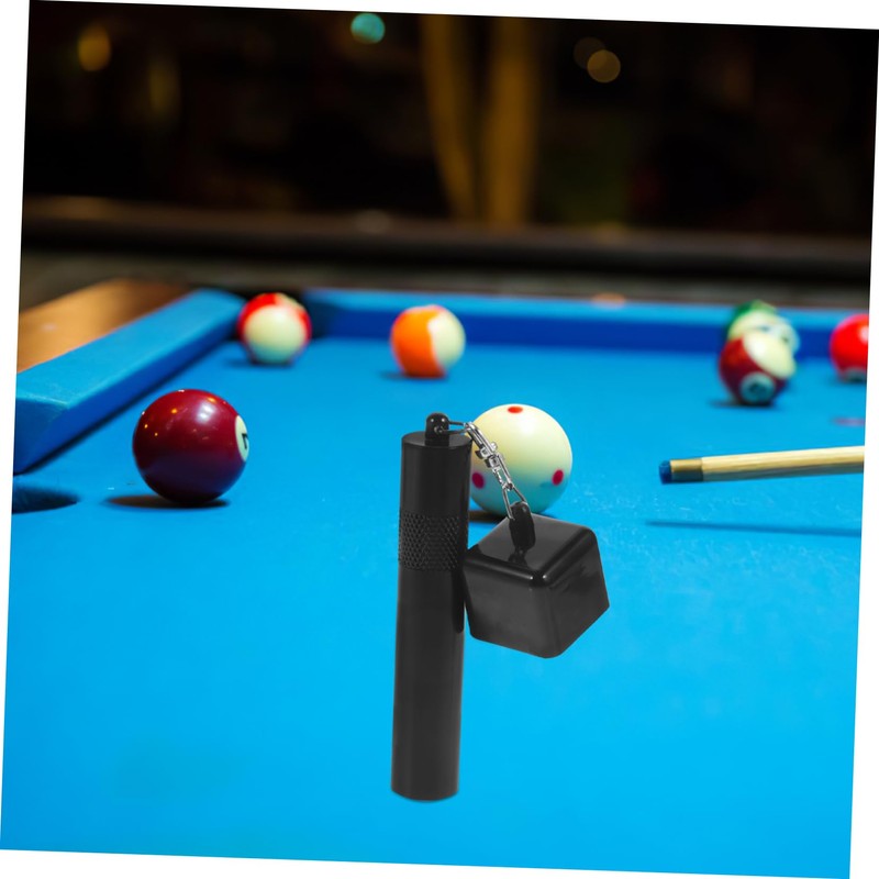 BESPORTBLE Three-in-one Billiard Chalk Holder Pool Powder Storage Case Tips