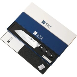 Knife Avant Santoku Knife 7 inch Japanese Chef Knife Made with X50CrMoV15 Stainless St