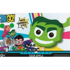 Blue Bunny Teen Titan Go Character Face Ice Cream Truck Sticker 8"x 5" FREE SHIPPING