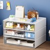 Marbrasse Desk Organizer with 6 Drawers, 3 Tier Stackable Storage