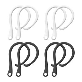 TSHAOUN 4 Paar Anti-Verlust-Ohrbügel aus Silikon, sichere Ohrbügel, kompatibel mit Pro 3 & 2 & 1, für Sport, Laufen, Übungen.