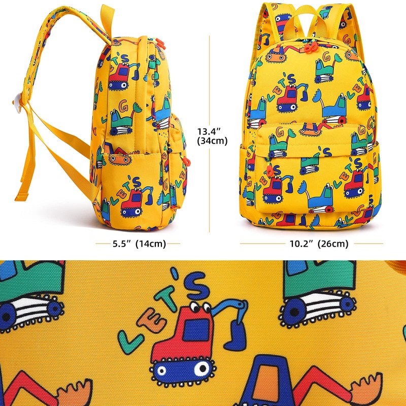 Zicac Kid Book Backpack Baby Child School Bag Kindergarten Canvas