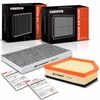 A-Premium 2-PC Engine & Cabin Air Filter with Activated Carbon