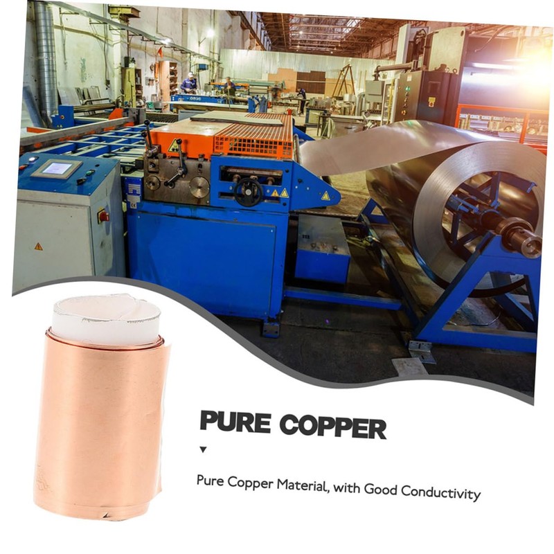 NOLITOY Thick Pure Copper Strip for DIY Projects Wide Long