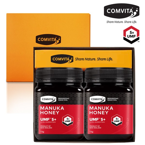 Comvita [On Sale] UMF5+ Manuka Honey 1KG Set of 2 / 콤비타 [온세일]UMF5+ 마누카꿀 1KG 2개 세트
