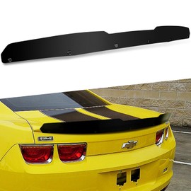 Camaro 5TH GEN Rear Wickerbill Spoiler Compatible with 2010-2013 Chevy Camaro 5TH GEN LS, LT, RS, SS, Wicker Bill Spoiler Add-on Style, 1 Piece Poly Aluminium Wickerbill