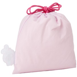 Nakajima Corporation 173621-22 Nagano x Sanrio Boa Face Drawstring Bag, Chromi