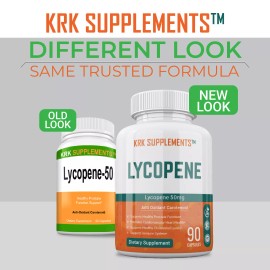 Suplemento de apoyo a la salud de la próstata licopeno 50 mg