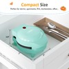 4" Mini Waffle Maker, 6 in 1 Waffle Iron, Waffle
