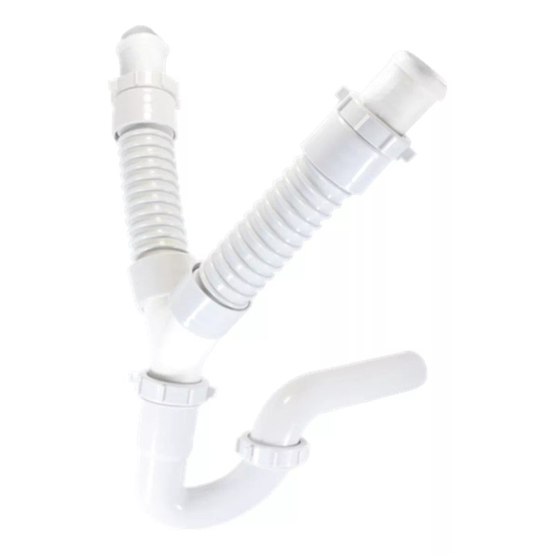 Anbec Kit De Instalación Para Fregadero Doble Tina Completo