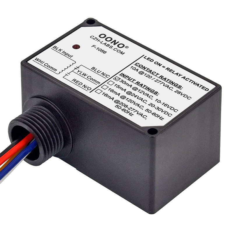 SPDT 10Amp Power Relay Module, Plastic Enclosure and Pre-Wired (AC/DC
