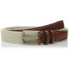 Torino Leather Co. Men's 32MM Italian Woven Multi Cotton Elastic