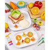 UKKQES Sandwich Cutter for Kids Lunch 22 Pcs (Large), Sandwich