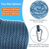 3/8 Inch 100 FT Anchor Rope, Boat Anchor Rope Solid