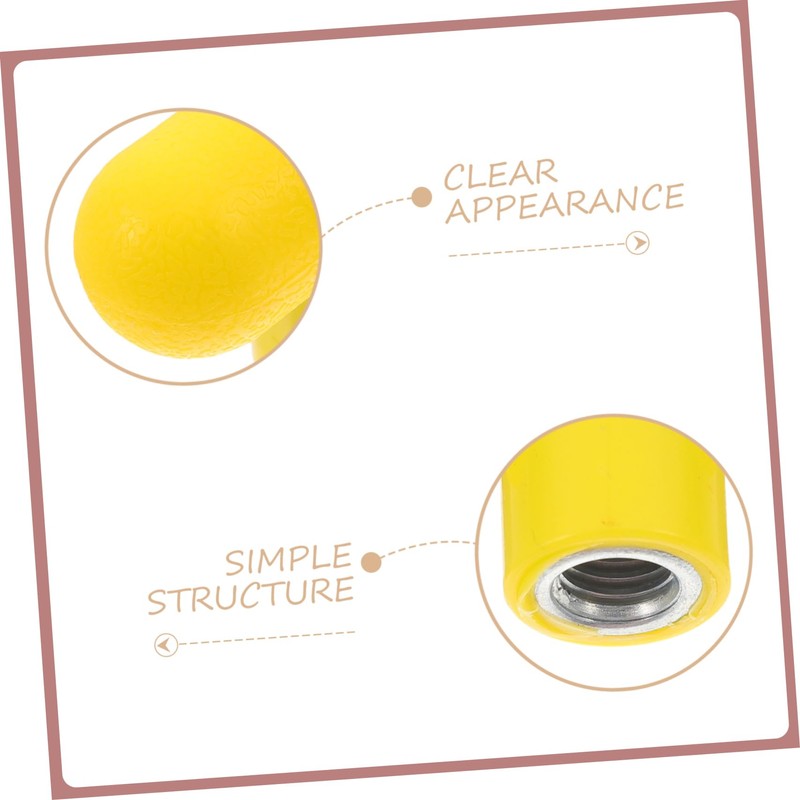 BESPORTBLE Gym Equipment Handle 2pcs Fitness Handles Ball Knob for