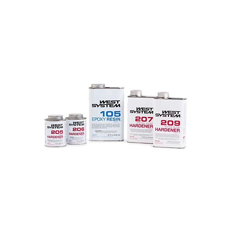 West System 105-A Epoxy Resin,Clear Pale Yellow