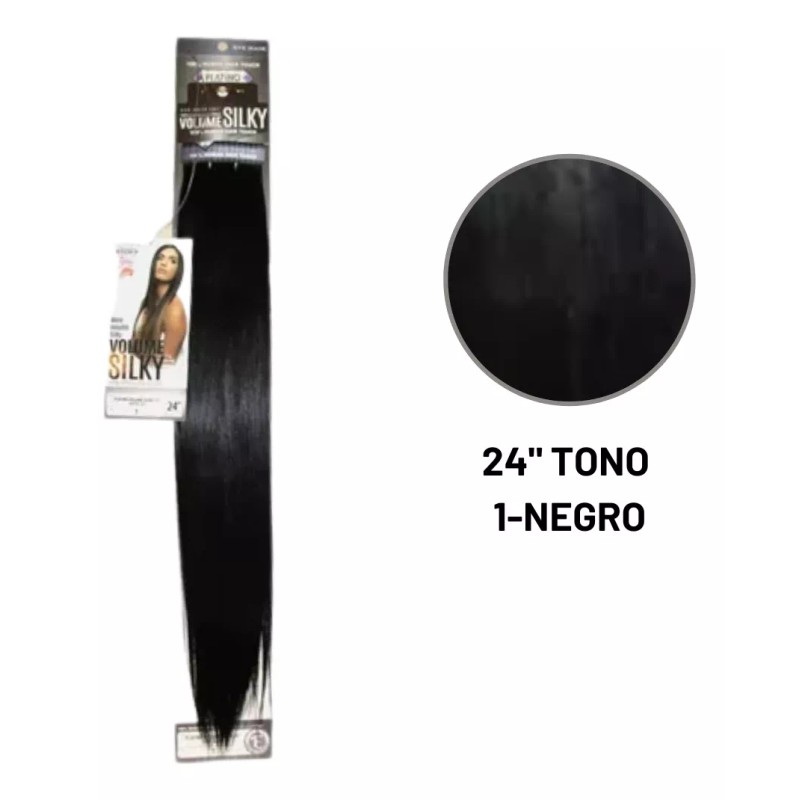 Volume Silky Extensión Cabello Fibra Natural Human Touch Volume Silky