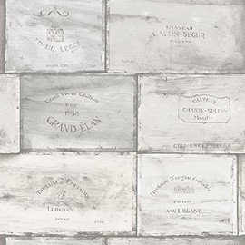 Norwall CK36612 Wine Crates Bolt Wallpaper
