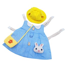 GANAZONO 1Set Rabbit Costume Harness for Pets Adorable Dressing Outfit for Rabbits Guinea Pigs Premium Breathable Design Styles Pet Present