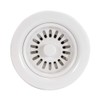 EZ-FLO 30006 Sink Strainer - Economy - Abs Body White