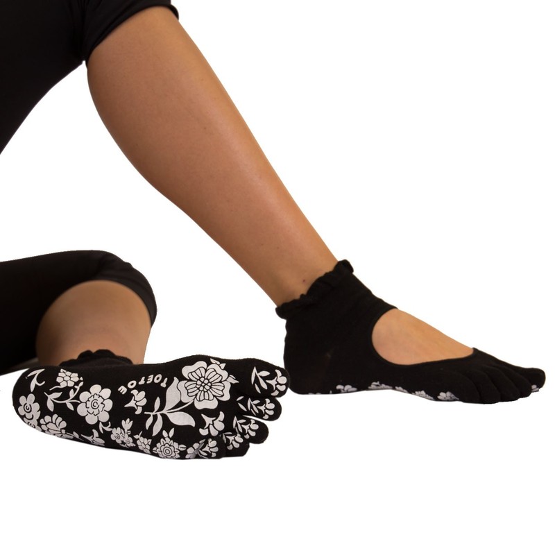 TOETOE - YOGA&PILATES - Anti-Slip Sole Serene Ankle Toe Socks