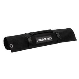 Dead On Tools Heavy Duty 24 oz. Canvas Wrench Roll, Black, One Size
