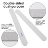 100/180 Grit Nail Files, 50 Pcs Double-Sided Emery Boards Double-Sided