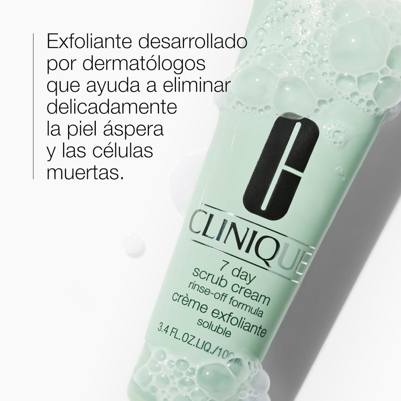 Clinique 7 Day - Exfoliante Facial con Sílice - Limpia