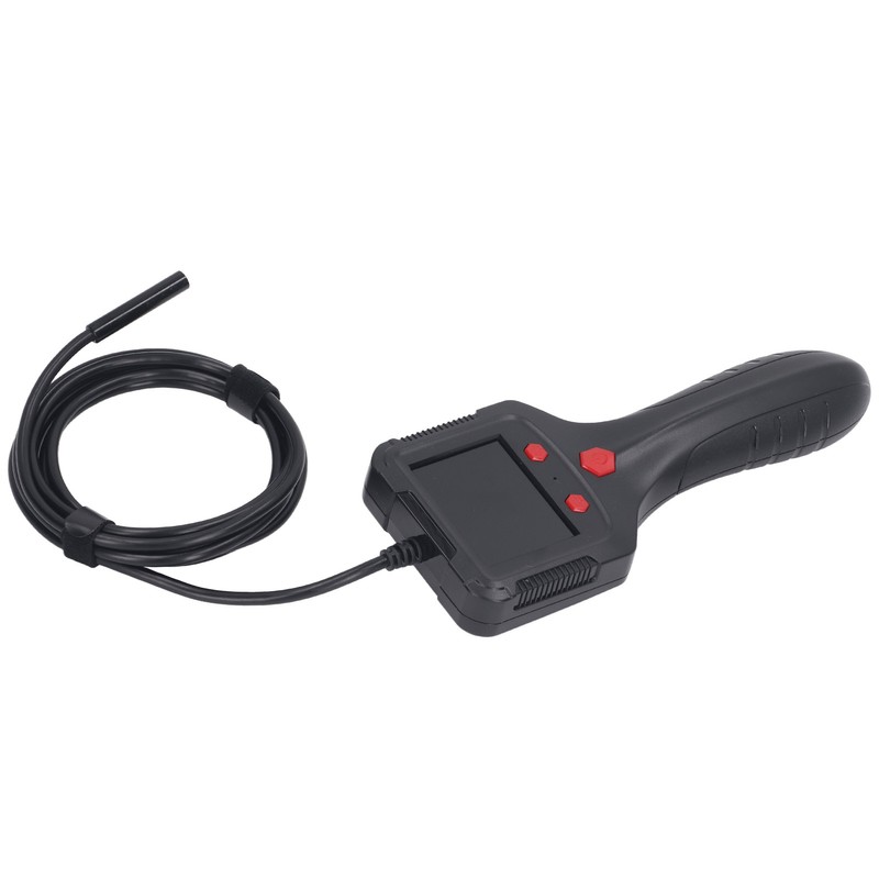 2.4in Screen Industrial Endoscope 8mm Dia Waterproof Lens Borescope Camera