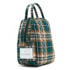 Vera Bradley Women's Cotton Lunch Bunch Lunch Bag, Orchard Plaid,