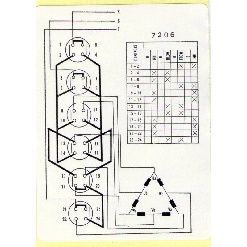 Eisen Milling Machine Part - Forward Reverse Switch for 2-SPEED