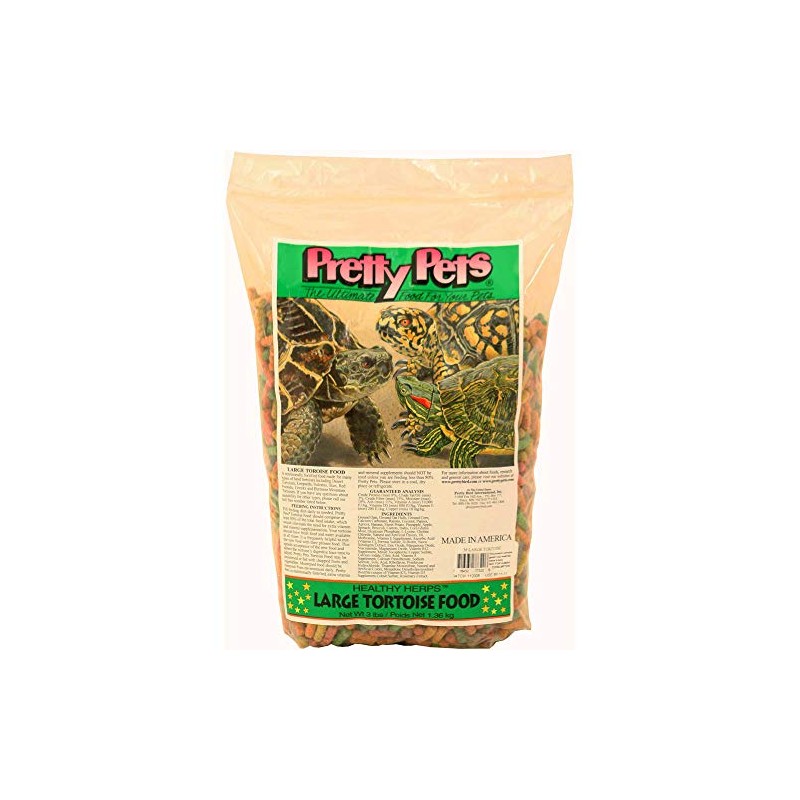 Pretty Bird International SPB77320 3-Pound Tortoise Food, Large